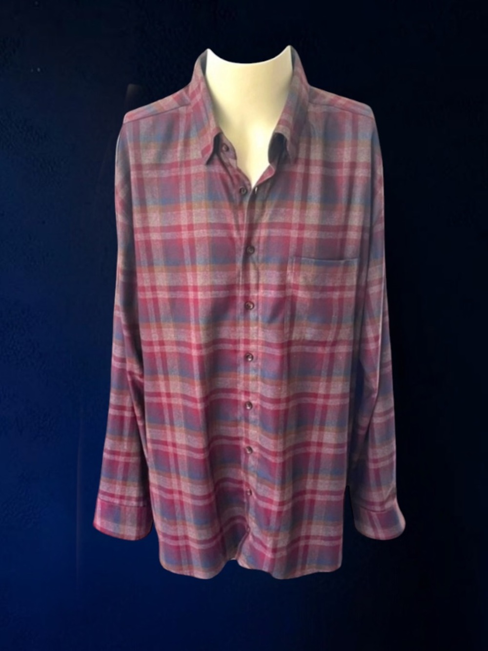 New! HAUPT GERMANY PLAID SHIRT SIZE XXL